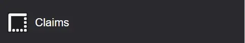 The “Claims” entry in the ClaimCreator navigation menu